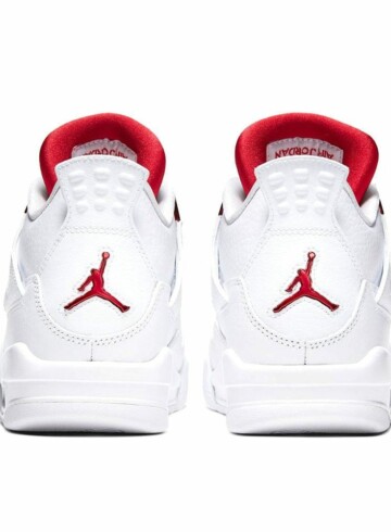 Air Jordan - Air Jordan 4 Retro Metallic Red