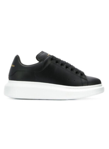 Alexander McQueen - Alexander McQueen Oversized Black White Sole