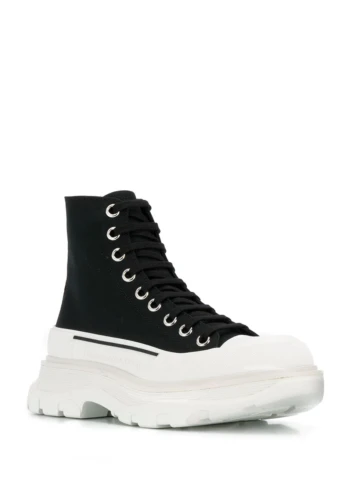 Alexander McQueen - McQueen Tread Slick Lace Up Boot