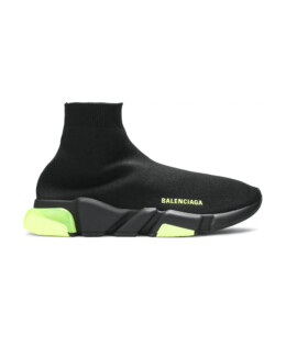 Balenciaga - Balenciaga Speed Trainer Clearsole Yellow Fluo