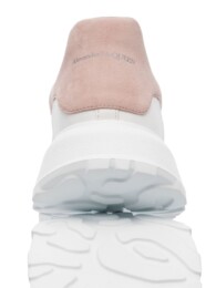 Alexander McQueen - Alexander McQueen Oversized Court Trainer White Patchouli