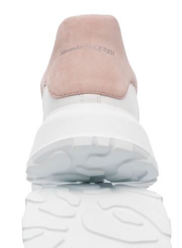 Alexander McQueen - Alexander McQueen Oversized Court Trainer White Patchouli