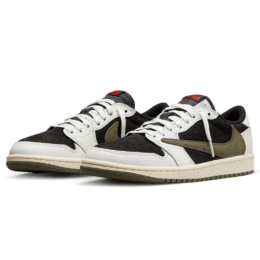 Air Jordan - Jordan 1 Retro Low OG SP Travis Scott Olive