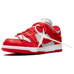 Nike - Nike Dunk Low Off-White University Red