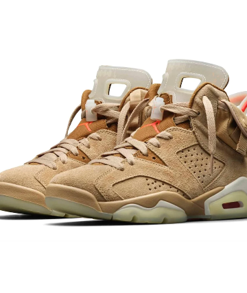 Air Jordan - Air Jordan 6 Retro Travis Scott British Khaki