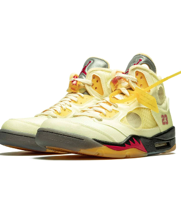 Air Jordan - Air Jordan 5 Retro Off-White Sail