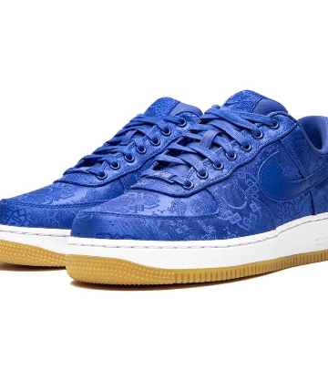 Nike - Nike Air Force 1 Low CLOT Blue Silk