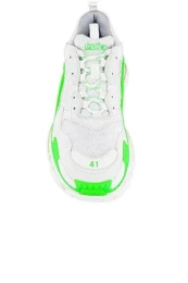 Balenciaga - Balenciaga Triple S Fluo Green White