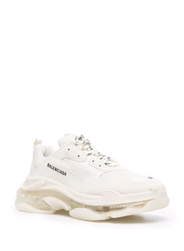 Balenciaga - Balenciaga Triple S Clear Sole White