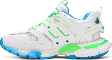 Balenciaga - Balenciaga Track White Blue Green