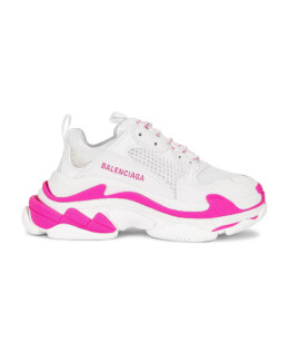 Balenciaga - Balenciaga Triple S Fluo Pink White