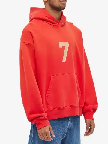 Fear of God - Fear of God Seventh Collection 7 Hoodie Vintage Red