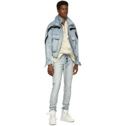 Fear of God - Fear of God Vintage Heavy Weight Denim Ski Jacket Indigo