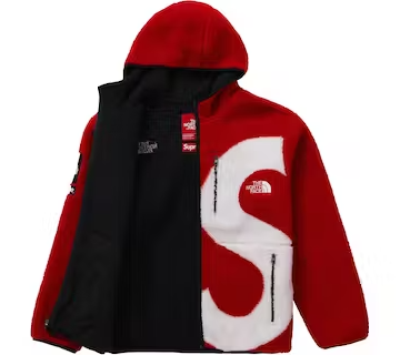 Supreme - Supreme The North Face S Logo Fleece Jacket Red