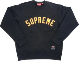 Supreme - Supreme Kanji Logo Crewneck Black