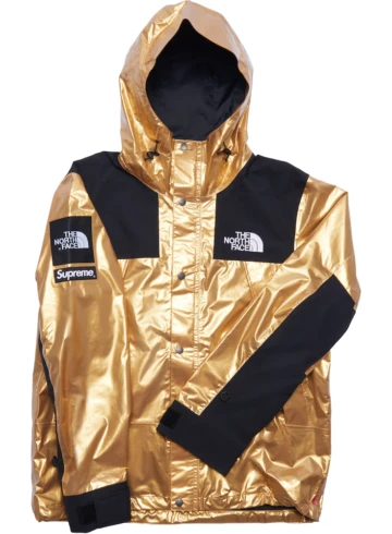 The North Face - Supreme The North Face Metallic Mountain Parka Gold