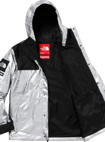 The North Face - Supreme The North Face Metallic Mountain Parka Silver