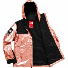 The North Face - Supreme The North Face Metallic Mountain Parka Rose Gold