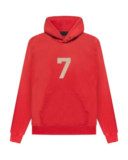 Fear of God - Fear of God Seventh Collection 7 Hoodie Vintage Red