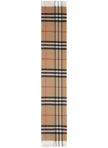 Burberry - The Classic Check cashmere scarf