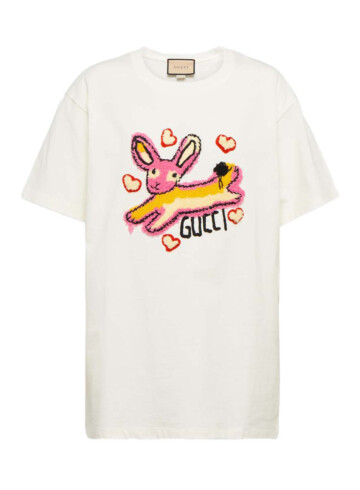 Gucci - Gucci Logo-print cotton T-shirt