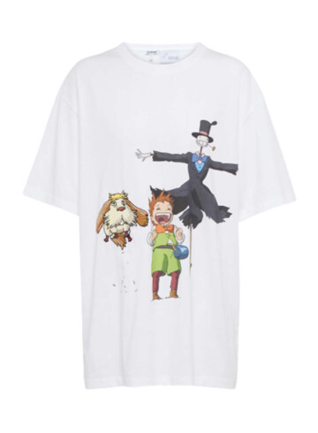 LOEWE - x Howl's Moving Castle printed cotton T-shirt