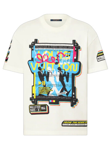 Louis Vuitton - LV Jazz Flyers Short-Sleeved T-Shirt