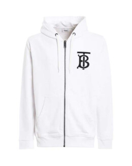 Burberry - TB Men's White Hoodie