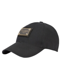 Dolce & Gabbana - Baseball cap with logo plate