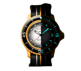 Swatch X Blancpain Bioceramic Scuba Fifty Fathmos Pacific Ocean