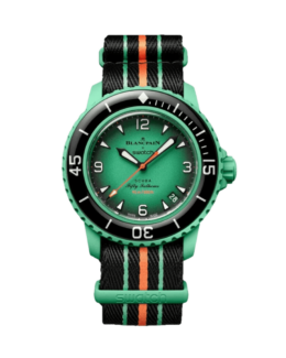 Swatch X Blancpain Bioceramic Scuba Fifty Fathmos Indian Ocean