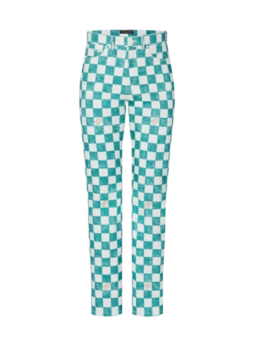 Louis Vuitton - Damier Regular Denim Pants