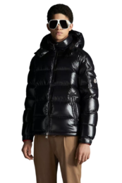 Moncler - Moncler Maya Short Down Jacket Black