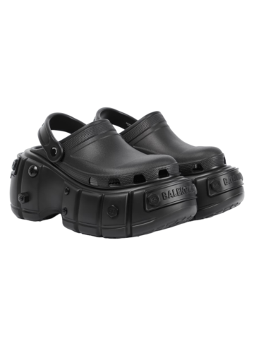 Balenciaga - Crocs hardcrocs sandal black