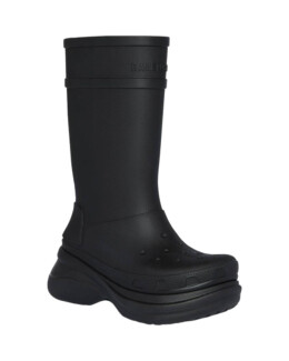 Balenciaga - Crocs boot black