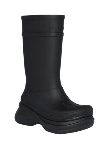 Balenciaga - Crocs boot black