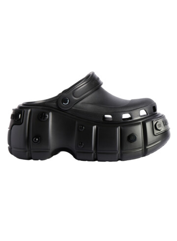 Balenciaga - Crocs hardcrocs sandal black