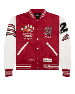 Amiri - Vintage Varsity Red Bomber