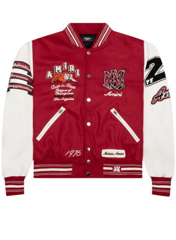 Amiri - Vintage Varsity Red Bomber