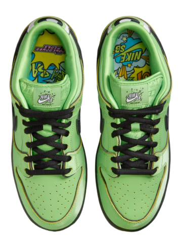 Nike - Nike SB Dunk Low The Powerpuff Girls Buttercup