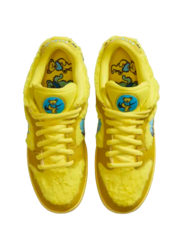 Nike SB Dunk Low Grateful Dead Bears Opti Yellow Women