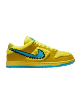 Nike SB Dunk Low Grateful Dead Bears Opti Yellow Women