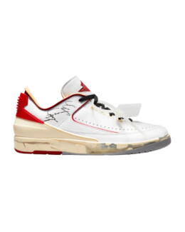 Air Jordan - Air Jordan 2 Retro Low SP Off-White White Red