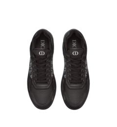 Dior - Dior B27 Low Black Dior Oblique Galaxy Leather Grey