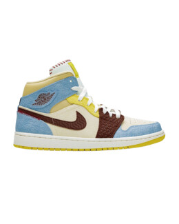 Air Jordan - Air Jordan 1 Mid SE Fearless Maison Chateau Rouge