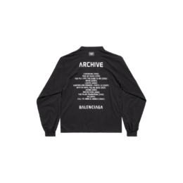 Balenciaga - BALENCIAGA MUSIC | ARCHIVE SERIES CONNECTED LONG SLEEVE T-SHIRT