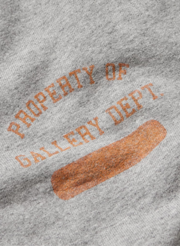 GALLERY DEPT Tapered Logo-Print Cotton-Jersey Sweatpants