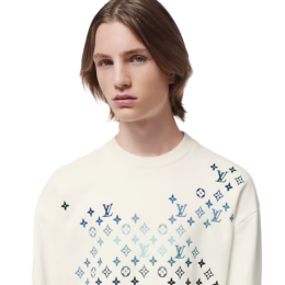 Louis Vuitton - LV Embroidered Cotton Sweatshirt