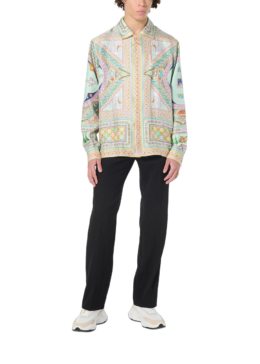 Casablanca Le Labyrinthe Silk Shirt