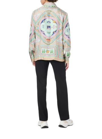 Casablanca Le Labyrinthe Silk Shirt